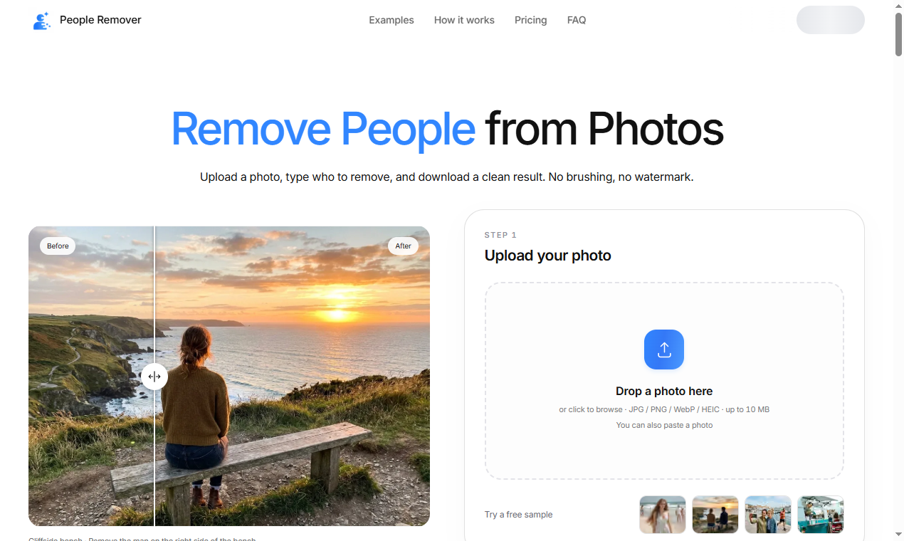 A Practical Workflow for Removing People From Busy Photos
