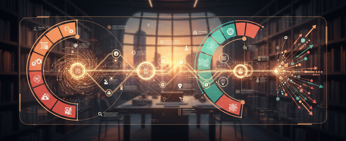Akademik Konu Tarihsel Evrim Haritası Prompt Görseli