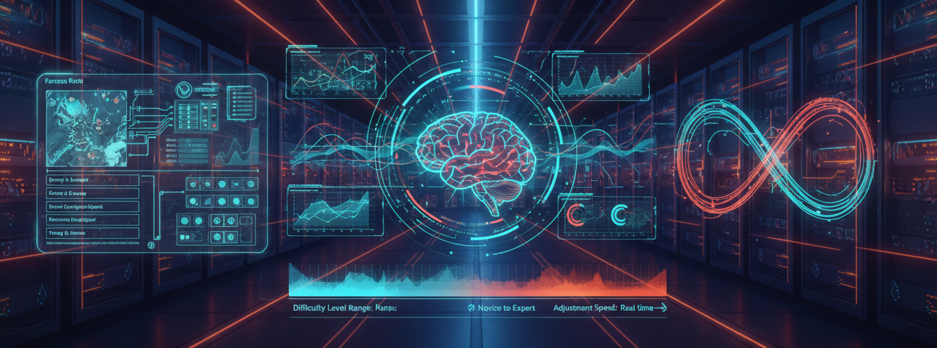 Oyuncu Davranışına Göre Zorluk Dengeleyen Sistem Prompt Görseli