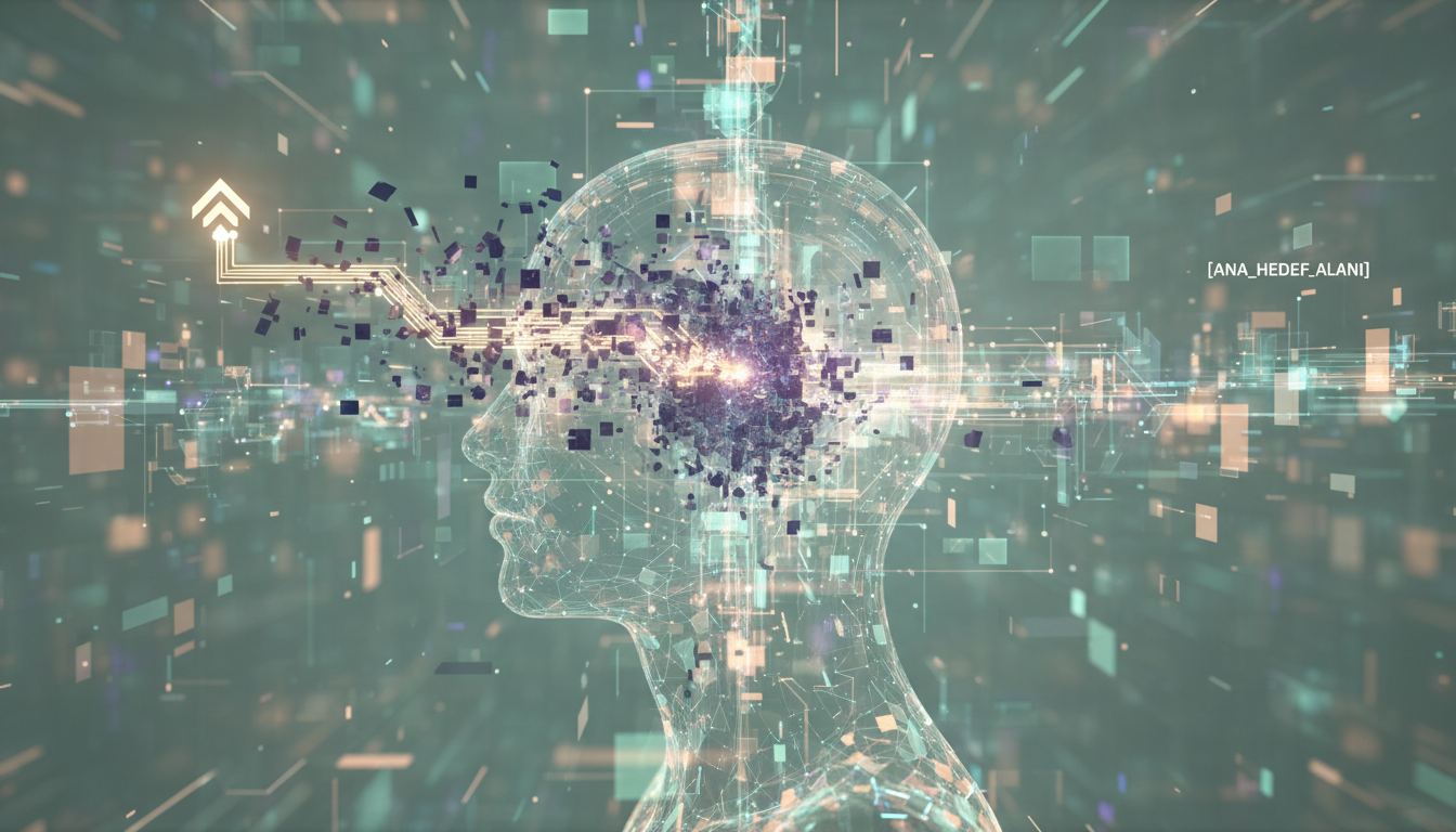 Zihinsel Matrisin Sanatsal Yeniden Biçimlenişi Prompt Görseli