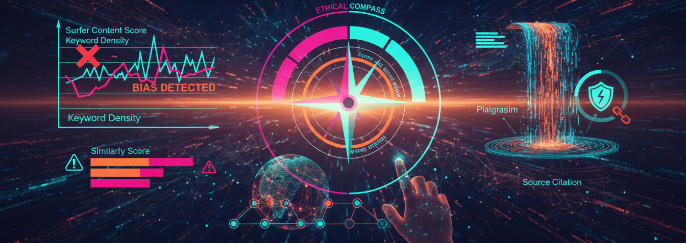 Etik Ai Seo Hatalarını Surfer Verisiyle Debug'la Prompt Görseli