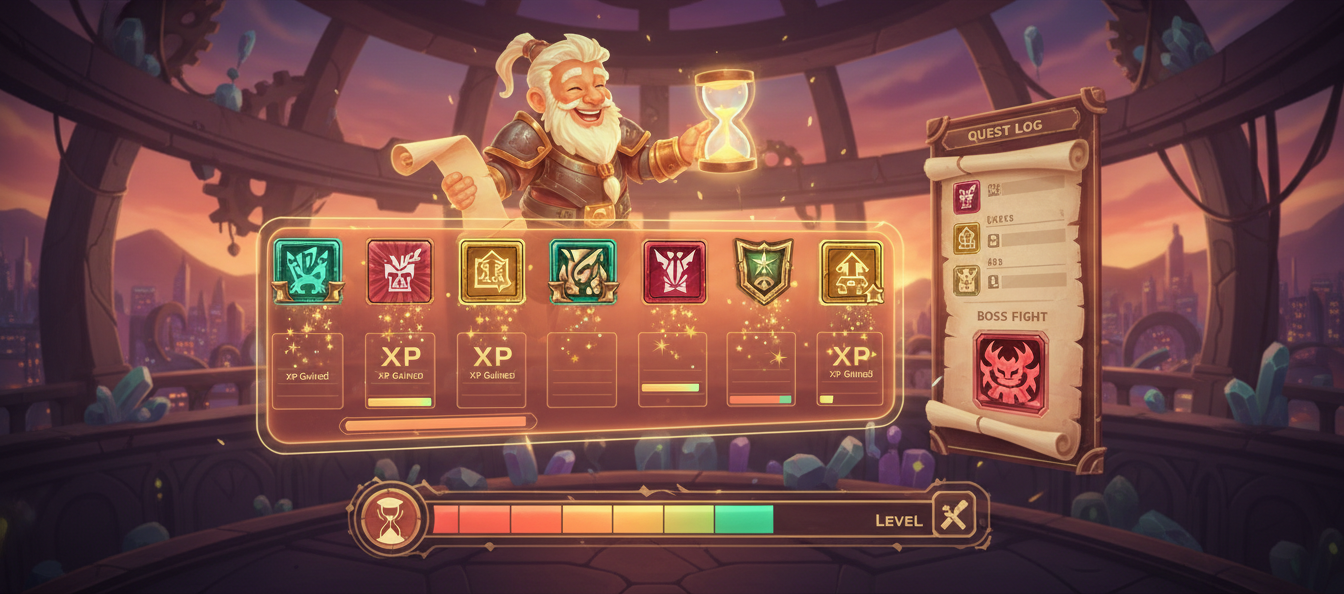 Zaman Bloklarını Oyunlaştır Verimlilik Kazan Prompt Görseli