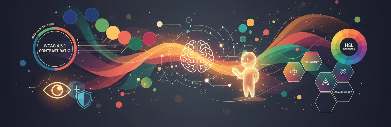 Nasıl Karanlık Mod Renk Paleti Bilimsel Tasarlanır Prompt Görseli