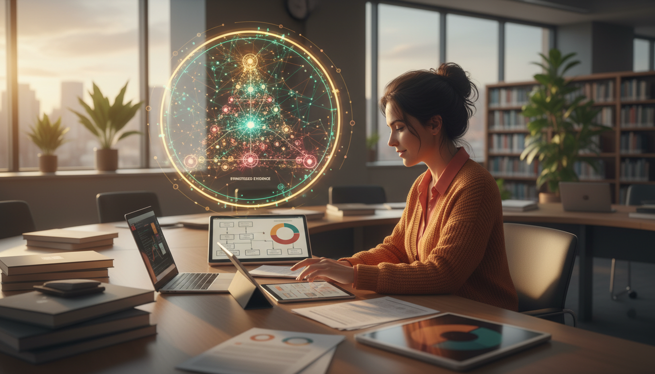 İleri Seviye Sistematik Literatür Taraması Kanıt Sentezi Prompt Görseli