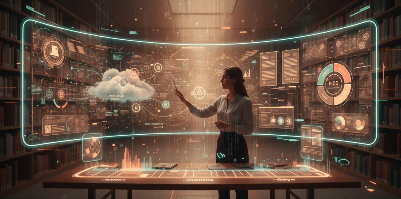 Araştır MetaAnaliz Yap Tez Kalitesini Yükselt Prompt Görseli