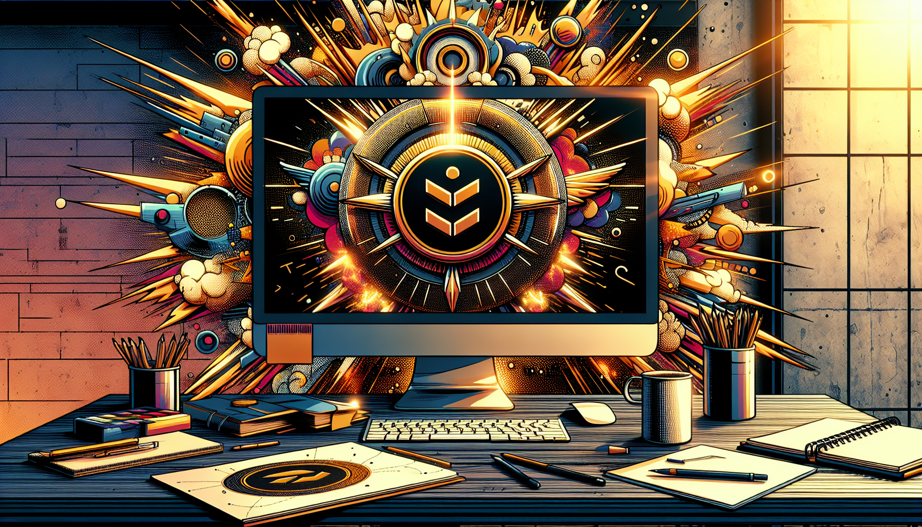 Stable Diffusion ile Marka Logosu Tasarlama Prompt Görseli