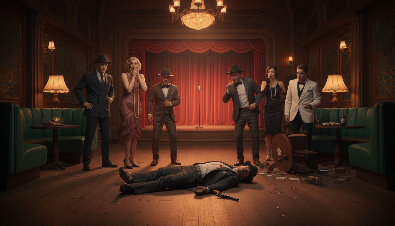 Murder Mystery Partisi Senaryosunu Anında Kur! Prompt Görseli