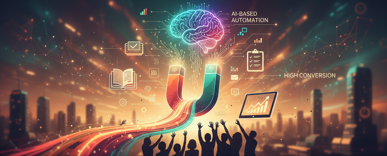 Lead Magnet'ını Lead Yağdıran Yap! Prompt Görseli