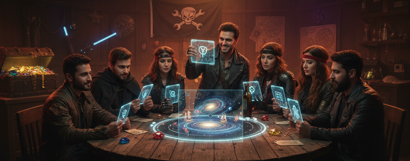 Mafia Parti Oyununu Anında Epikleştir! Prompt Görseli