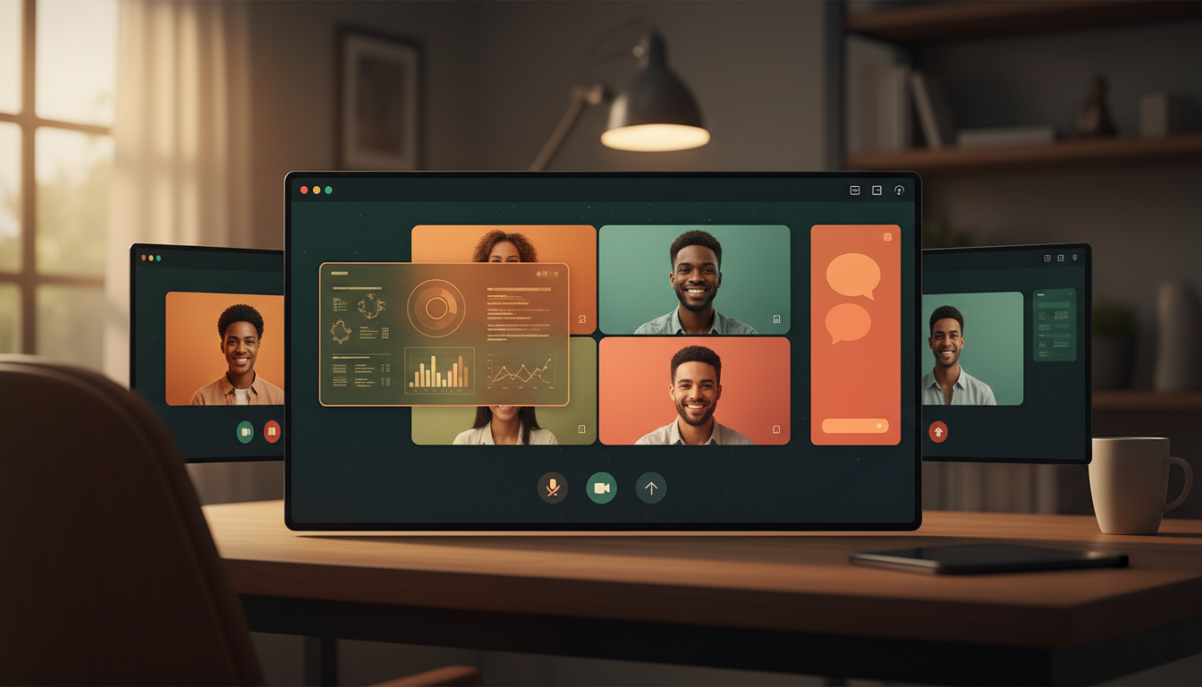 WebRTC ile Video Call App Kodla! - Llama Yapay Zeka Görseli