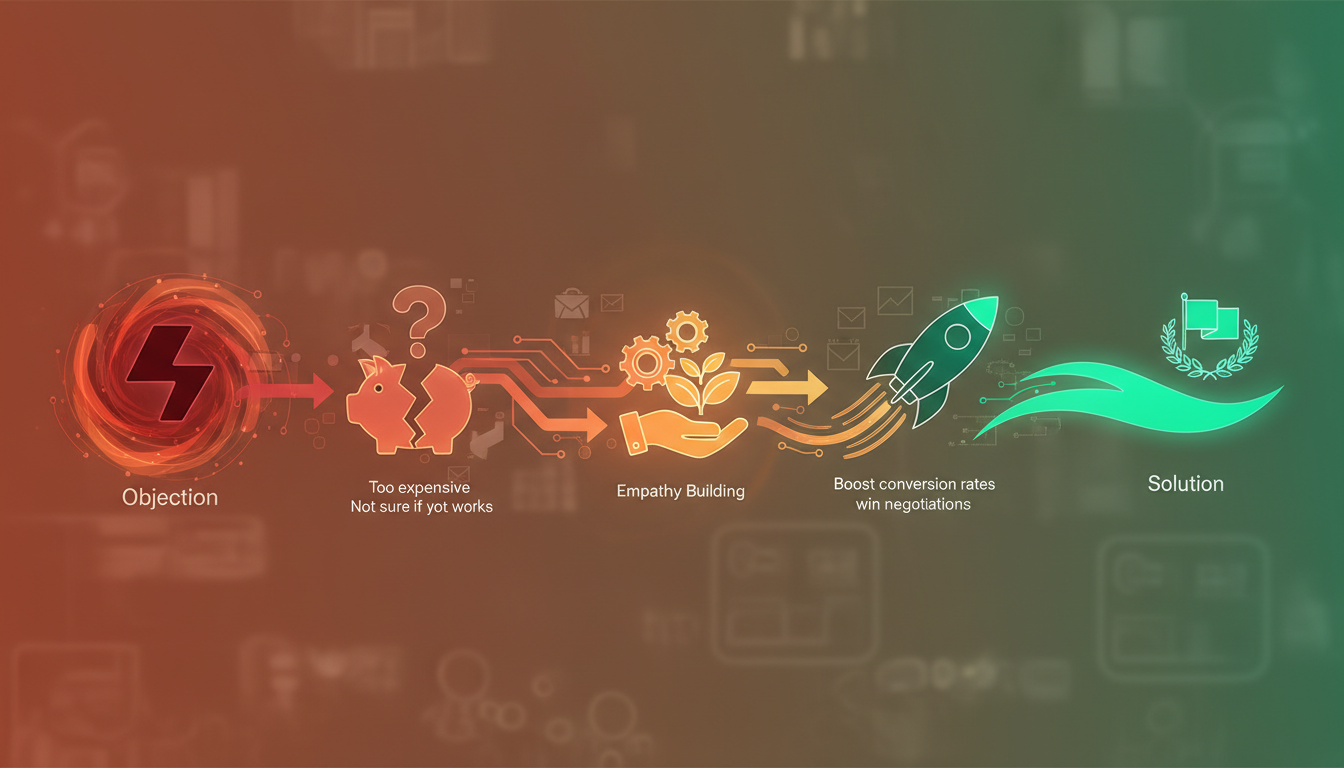 Satış İtirazlarını Dönüşüm Cevaplarına Çevir! Prompt Görseli