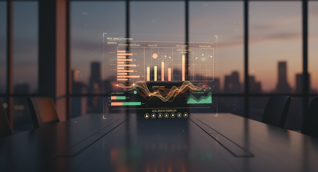 Gündem Risk Analizi Raporu Prompt Görseli