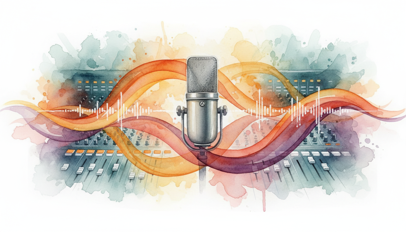 Müzik ve Ses Ürünü İçin Detaylı Açıklama Prompt Görseli