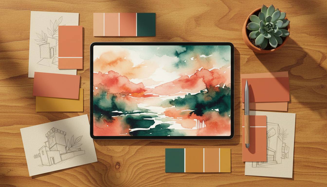 NightCafe ile Özgün Görsel Sahnesi Oluşturma Prompt Görseli