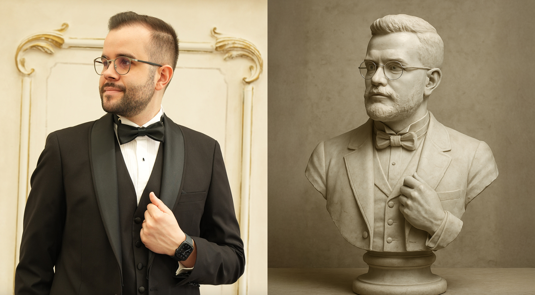 Roma Büstü (Klasik Heykel) Tarzı Görsel Promptu Prompt Görseli