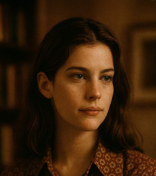 Retro Efektli Profil Fotoğrafı Prompt Görseli