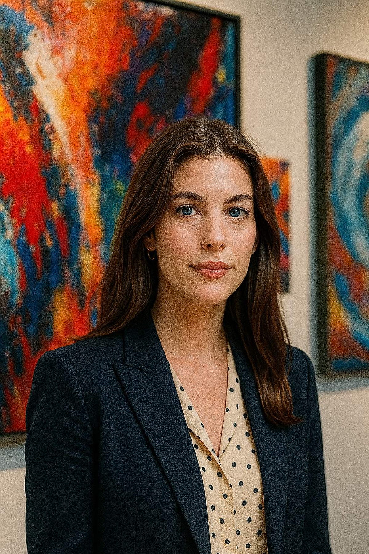 Sanatla İç İçe Profil Fotoğrafı Prompt Görseli