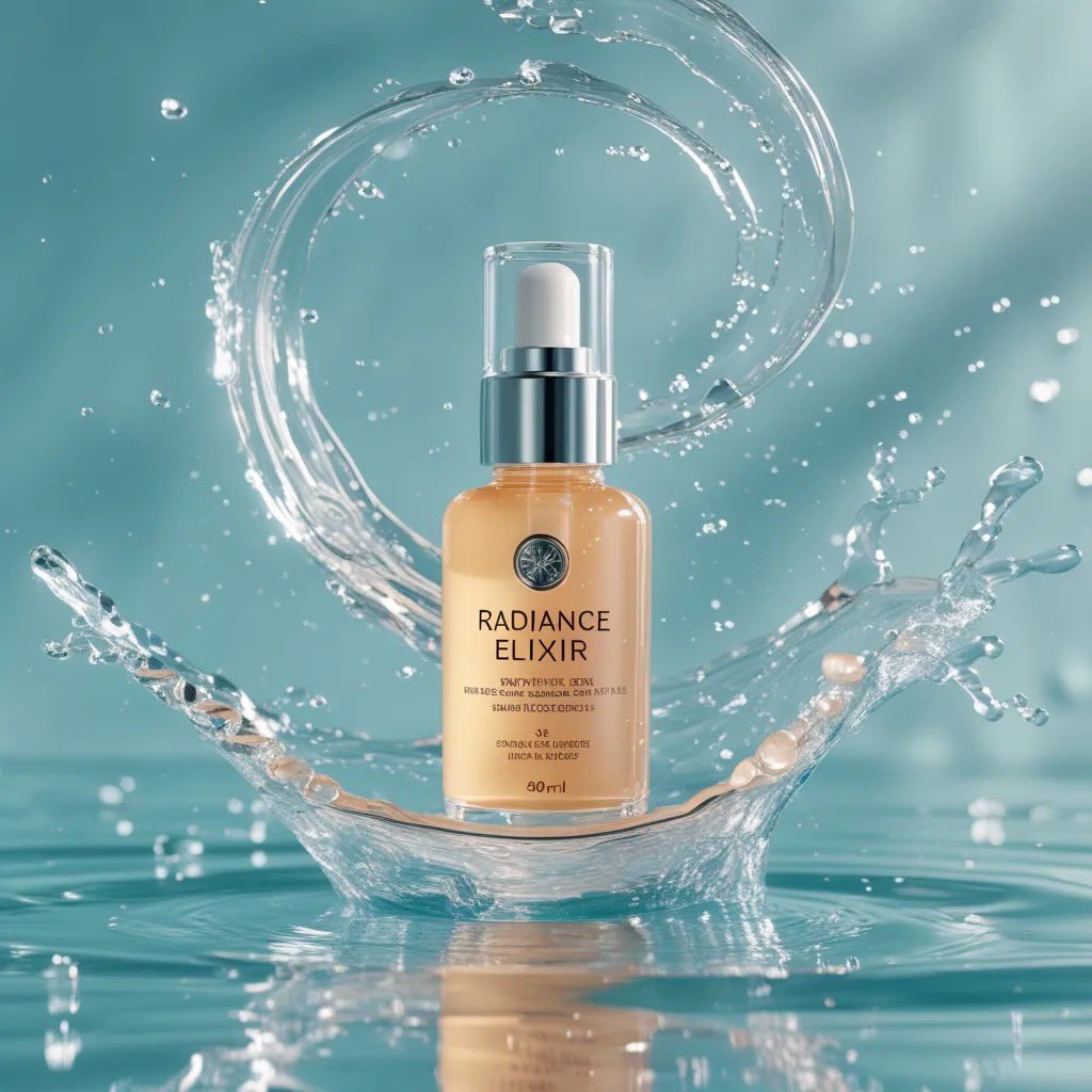 Lüks Cilt Bakım Reklam Videosu Prompt Görseli