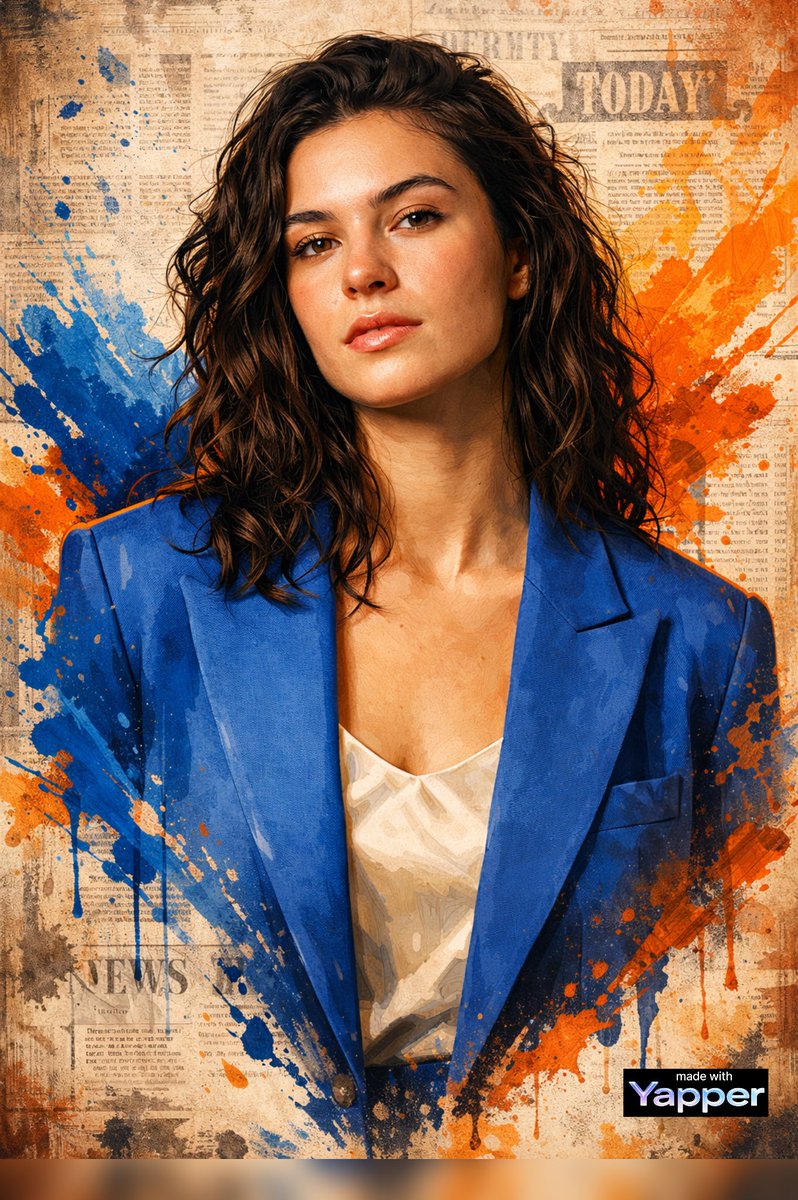 Sinematik Poster Tarzı Dijital Portre Prompt Görseli