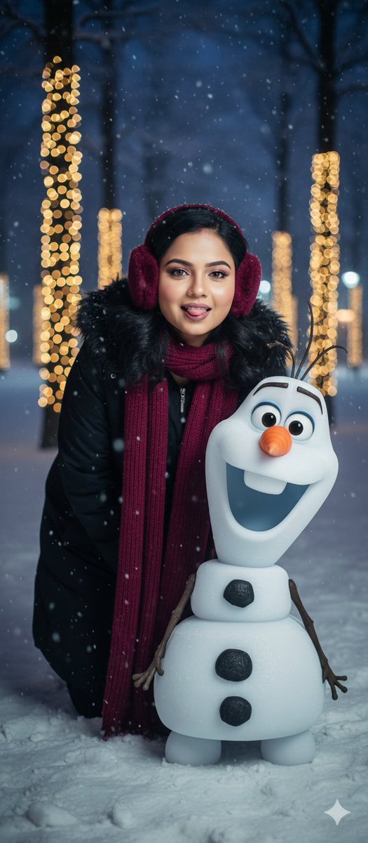 Kış Temalı Nano Muz Fotoğraf Promptu Prompt Görseli