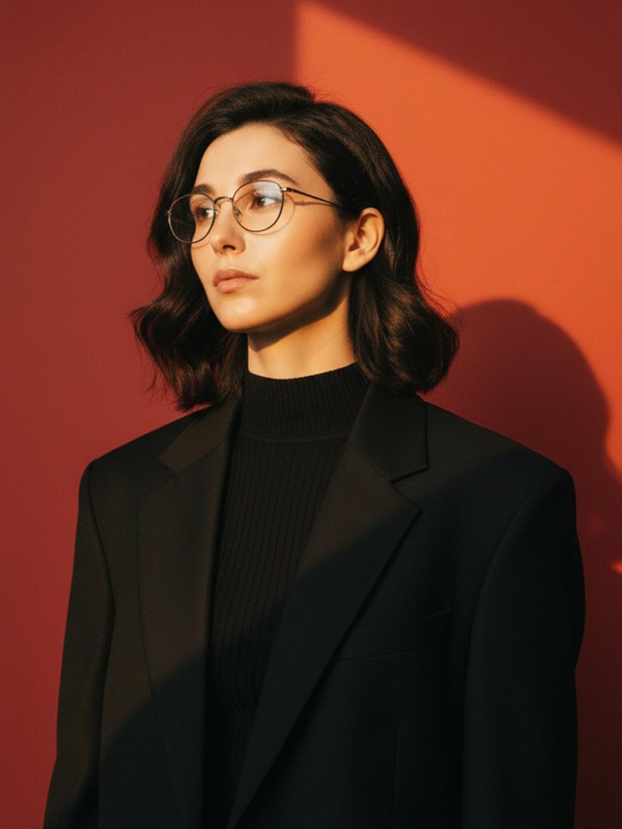 Şık Kadın Portresi Promptu Prompt Görseli