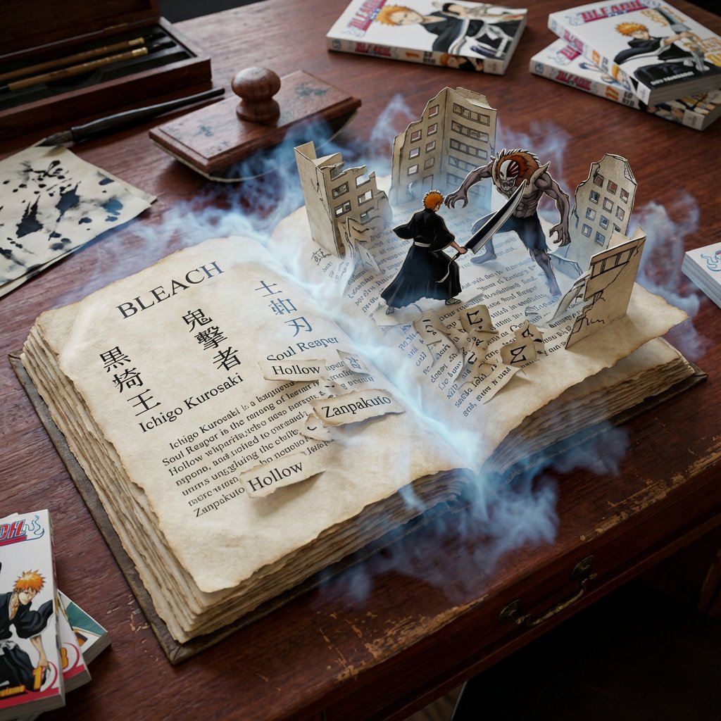 Sayfalardan Yükselen Üç Boyutlu Kitap Sahnesi Prompt Görseli