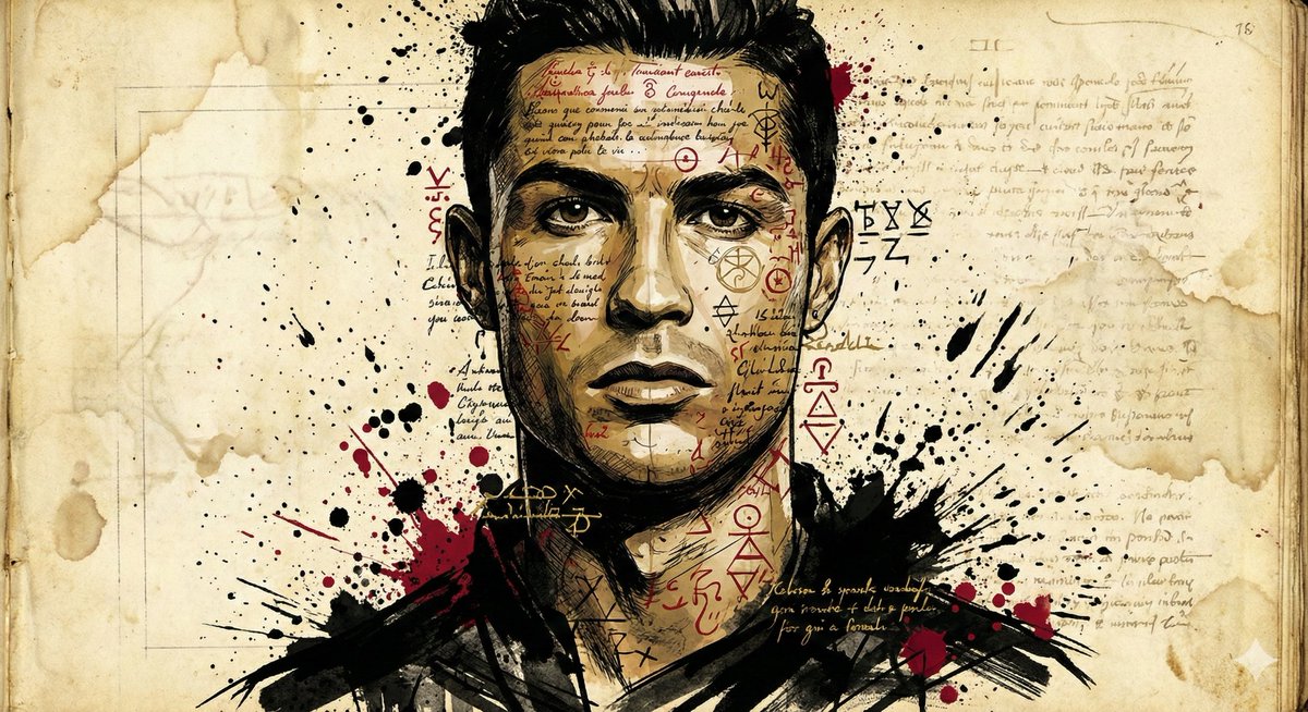 Duygusal Mürekkep Eskiz Portresi Promptu Prompt Görseli