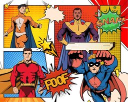 Yüksek Enerjili Çizgi Roman Sanatı Promptu Prompt Görseli