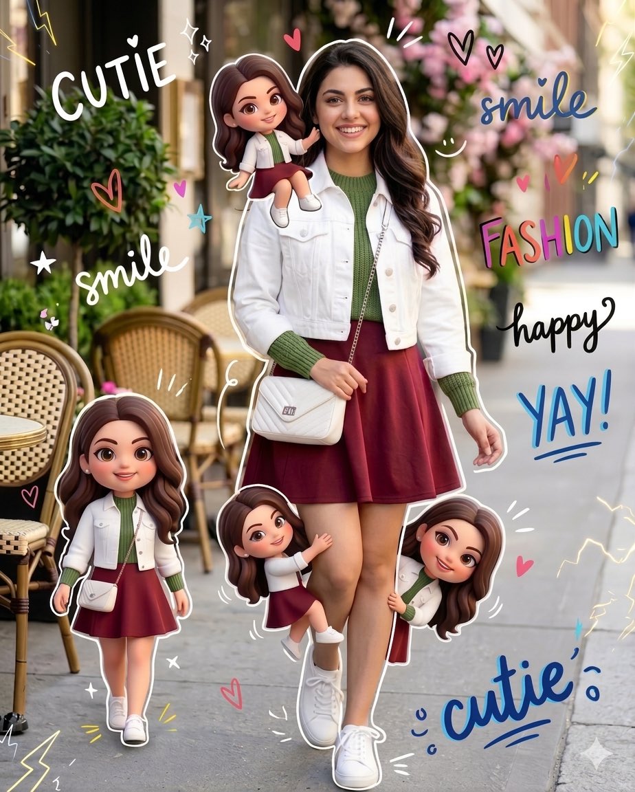 Hiperrealist Chibi Karma Sanat Portresi Prompt Görseli