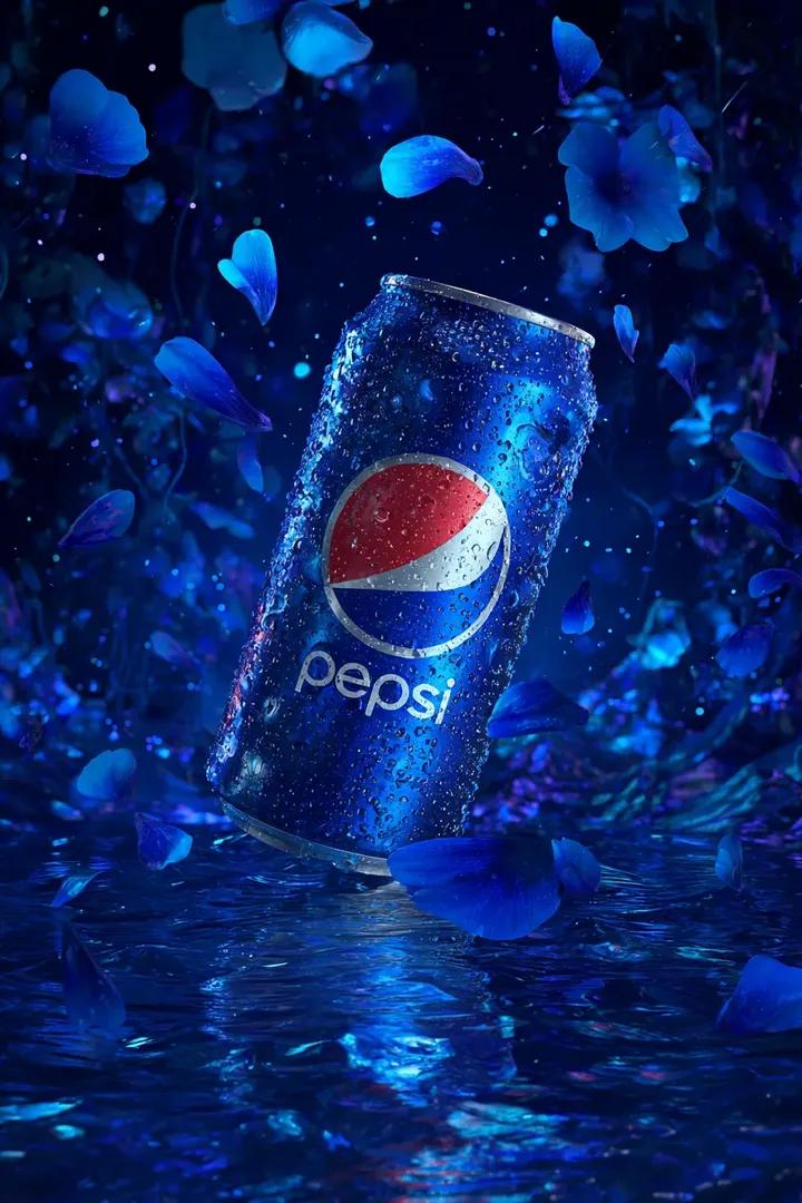 Pepsi İmajı ile Kozmik Çiçekler - Hazır Promptlar