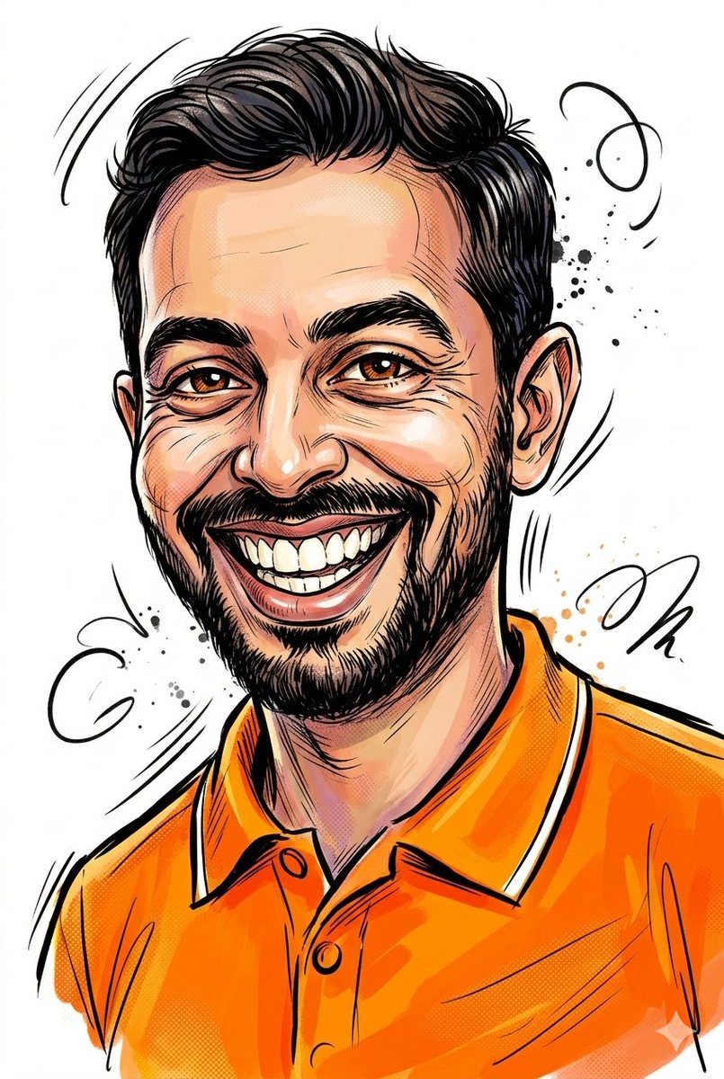 Eğlenceli Karikatür Eskiz Efekti - Gemini Yapay Zeka Görseli