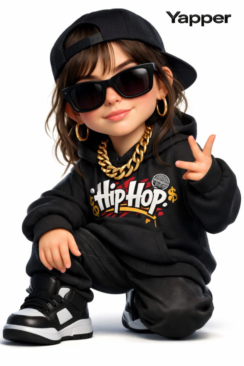 Rap Tarzında 3D Çizgi Karakter - Gemini Yapay Zeka Görseli