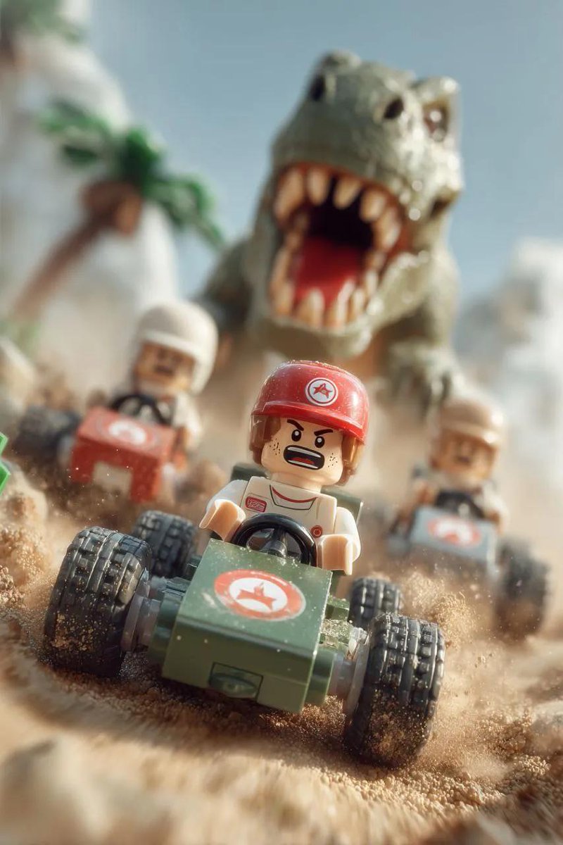 Lego Kaşifin Kış Macerası - Gemini Yapay Zeka Görseli