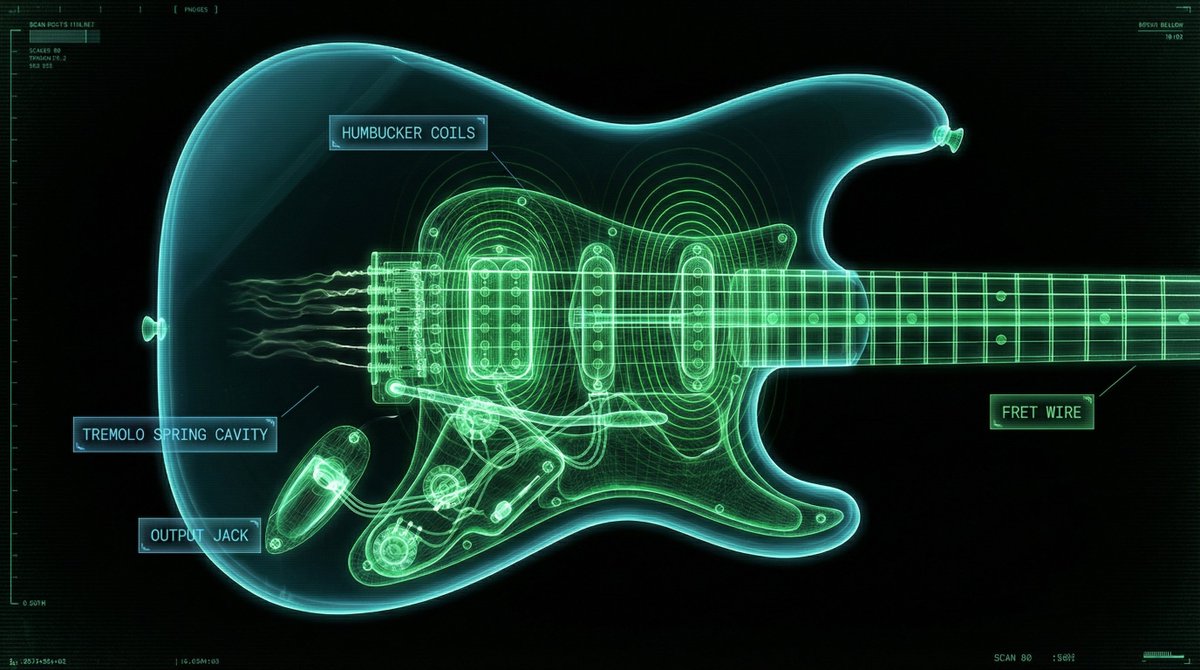 Neon X-Ray Görseli Üretimi - Gemini Yapay Zeka Görseli
